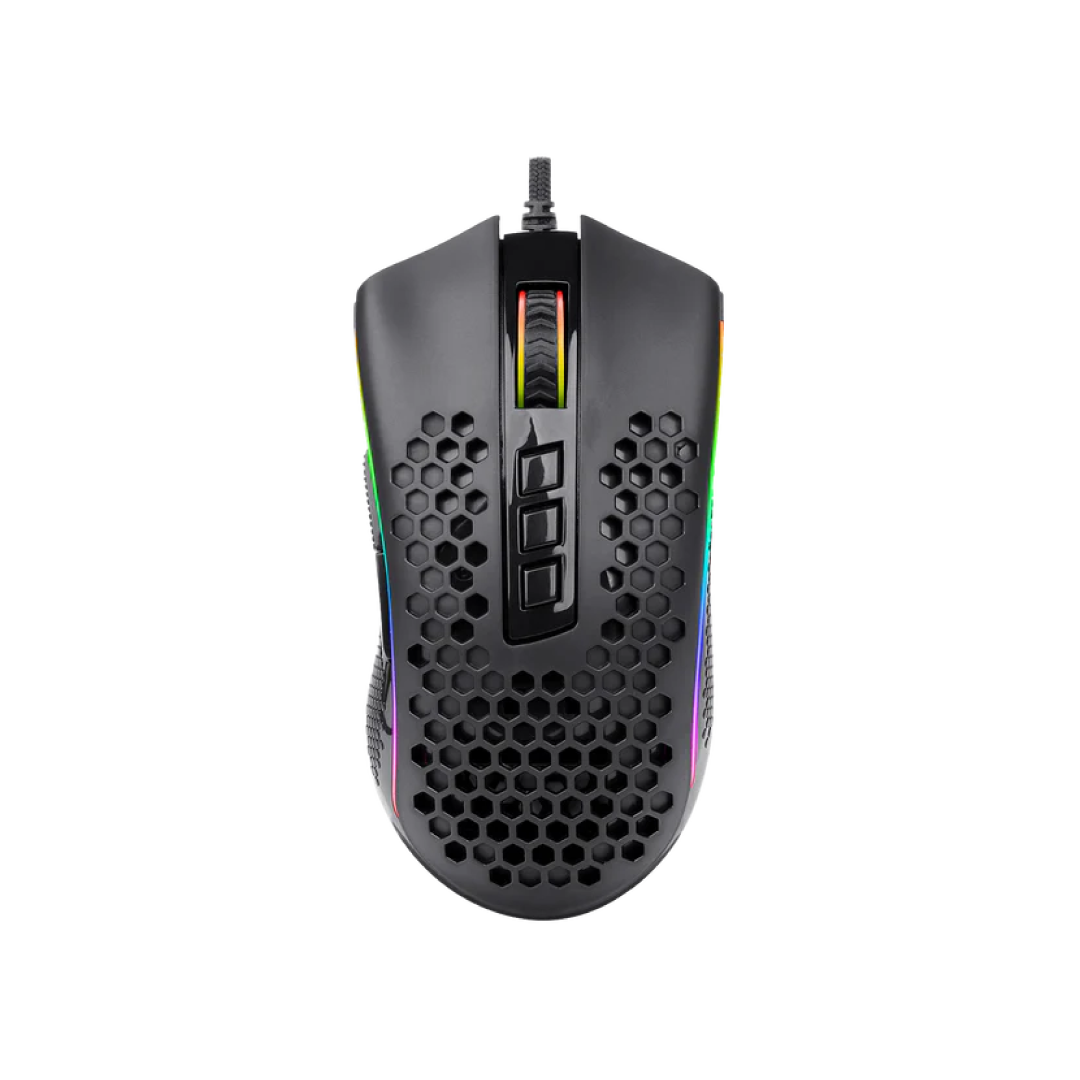 Redragon Storm Black M808-RGB – Lightweight RGB Gaming Mouse (SKU: M808-RGB) 1