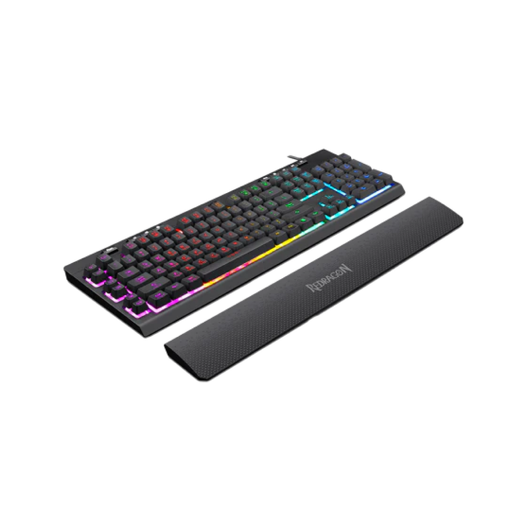 Redragon Shiva Black K512RGB – RGB Membrane Gaming Keyboard (SKU: K512RGB) 3