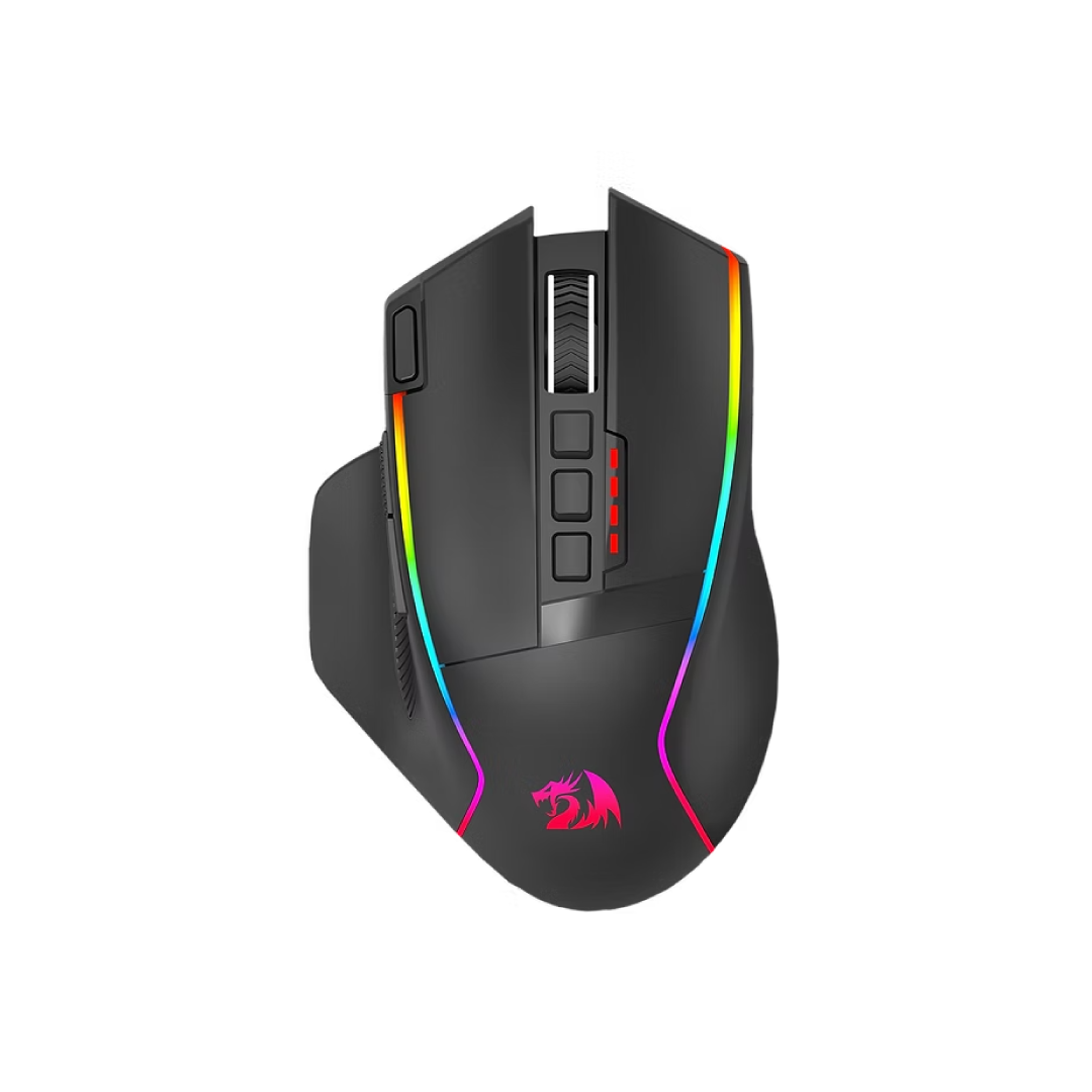 Redragon Swain Black M915RGBWL – Wireless RGB Gaming Mouse (SKU: M915RGB-WL) 1