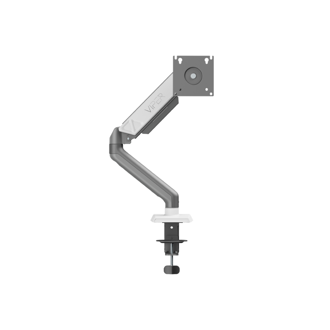 SADES Viper Single White SA-MA01 – Monitor Arm Gas Spring Mount (SKU: SA-MA01) 1