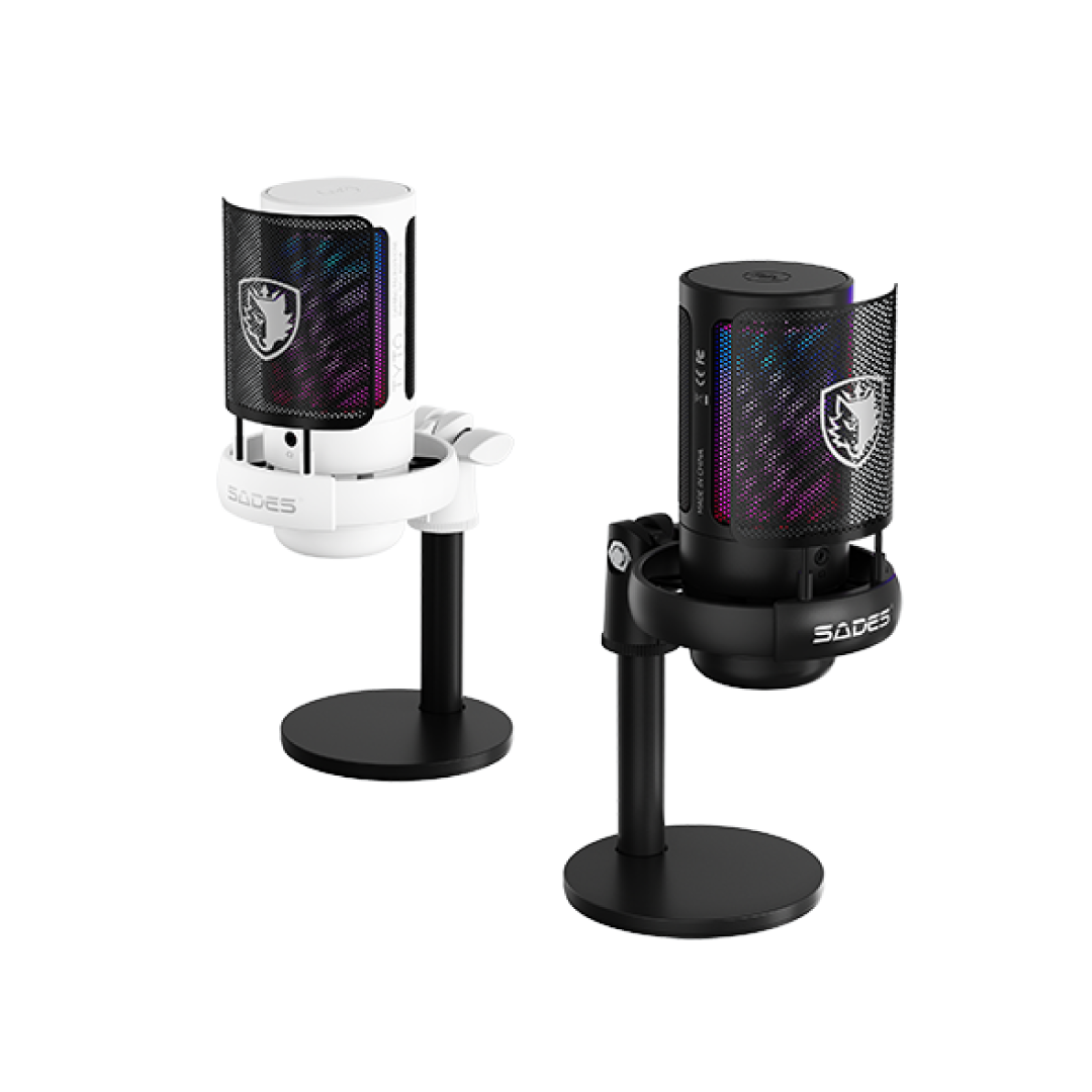 SADES Tyto Black ME6S Black – USB Gaming Microphone (SKU: ME6S BLACK) 6