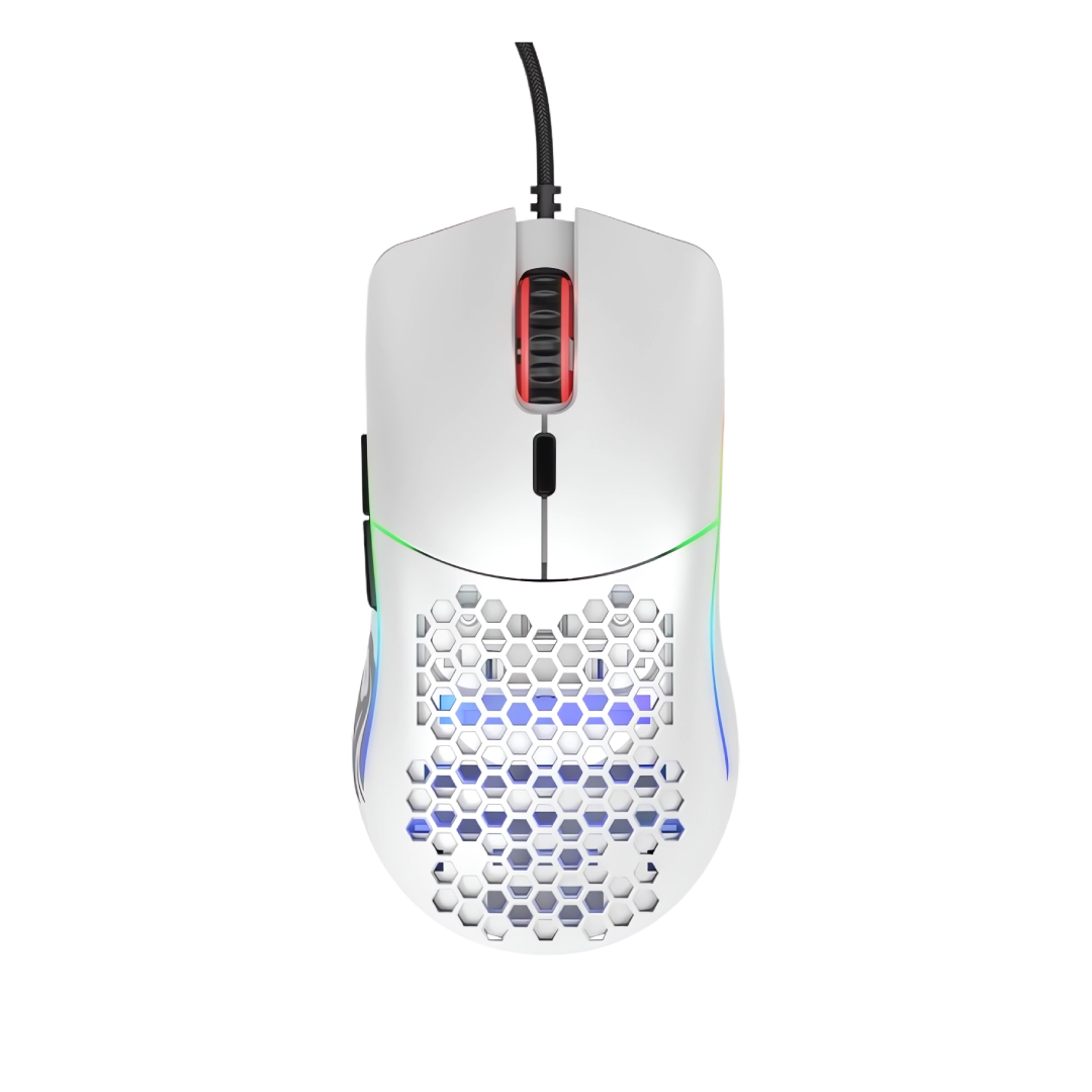 Glorious Model O Matte White Gaming Mouse (GO-White) 1
