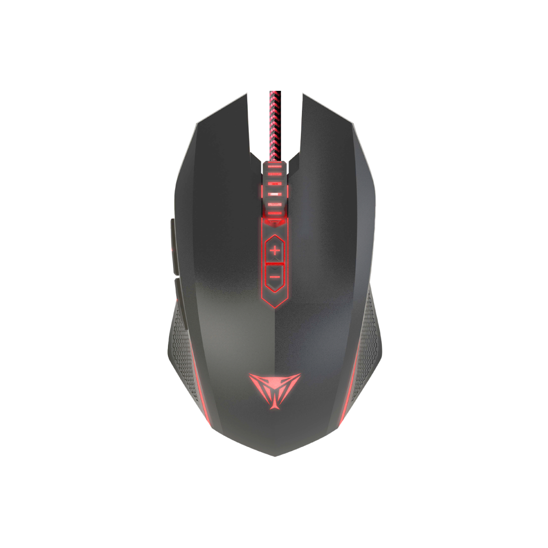 Patriot Viper V530 Gaming Mouse – 4000 DPI Optical Sensor / 7 Programmable Buttons / RGB LED / Ergonomic Design / USB Wired 1