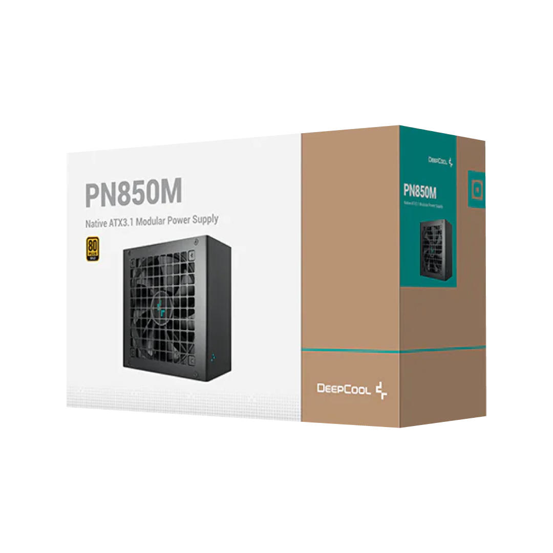 DeepCool PN850M 850W 80+ Gold Fully Modular ATX 3.1 Power Supply 1