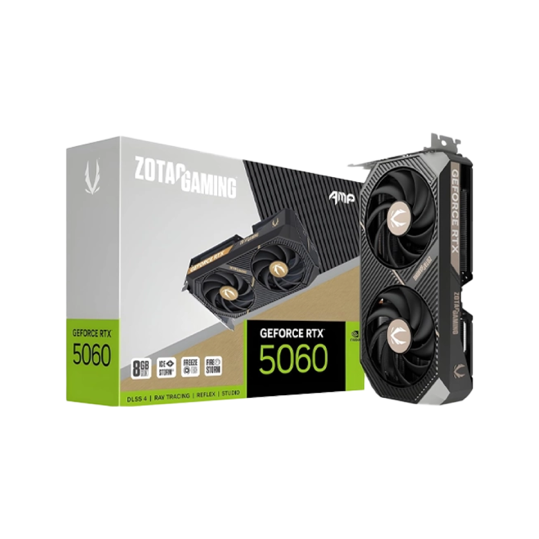 ZOTAC GAMING GeForce RTX 5060 Twin Edge OC 8GB GDDR7 Graphics Card 1