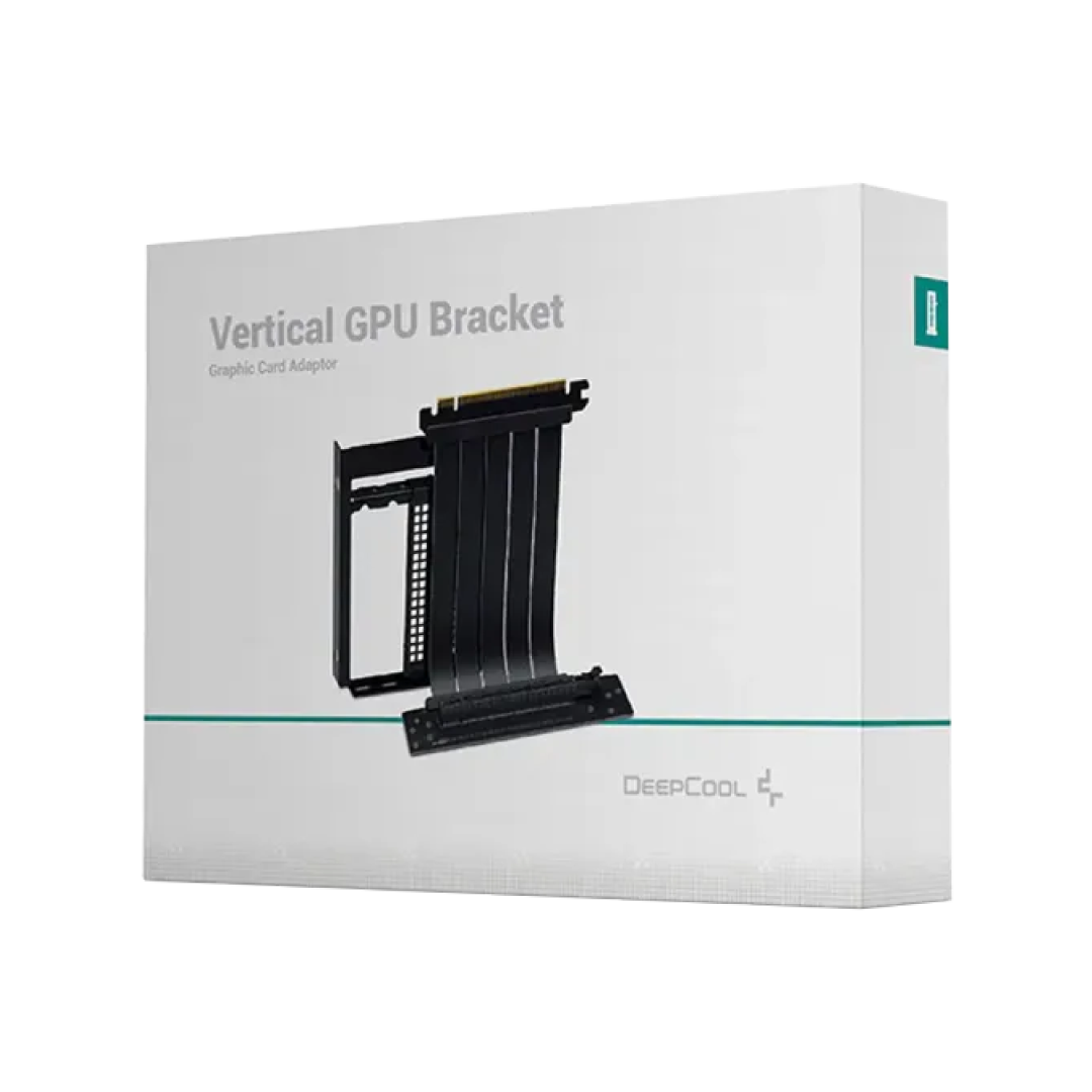 DeepCool Vertical GPU Bracket (PCIe 4.0 Riser Kit) – R-Vertical-GPU-Bracket-G-1 1