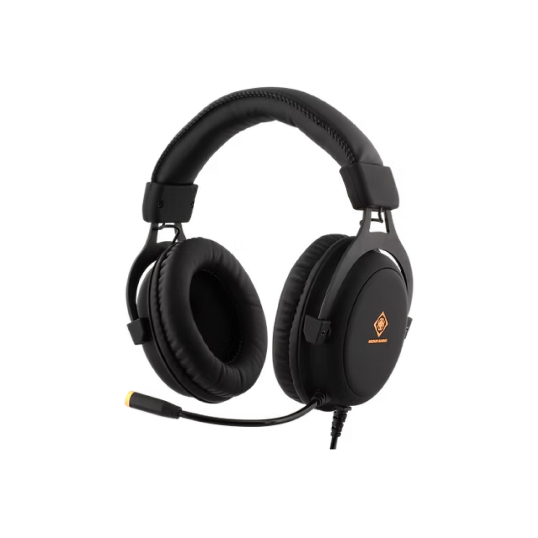 Deltaco GAM-030 DH310 Stereo Gaming Headset with LED (57mm Drivers) 1
