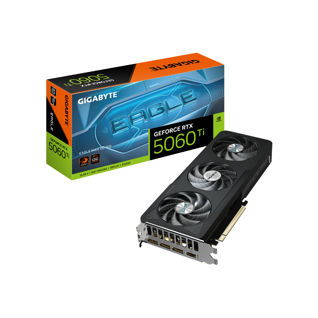 Gigabyte GeForce RTX 5060 )Ti EAGLE MAX OC 16GB Graphics Card (GV-N506TEAGLEMAX OC-16GD 1