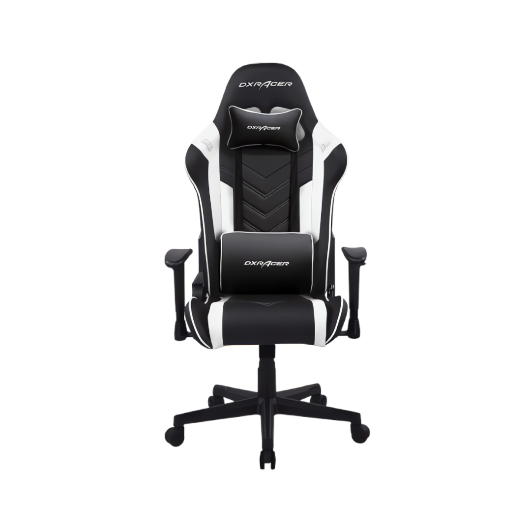 DXRacer Prince Series P132 Gaming Chair Black/White – GC-P132-NW-F2-158 1