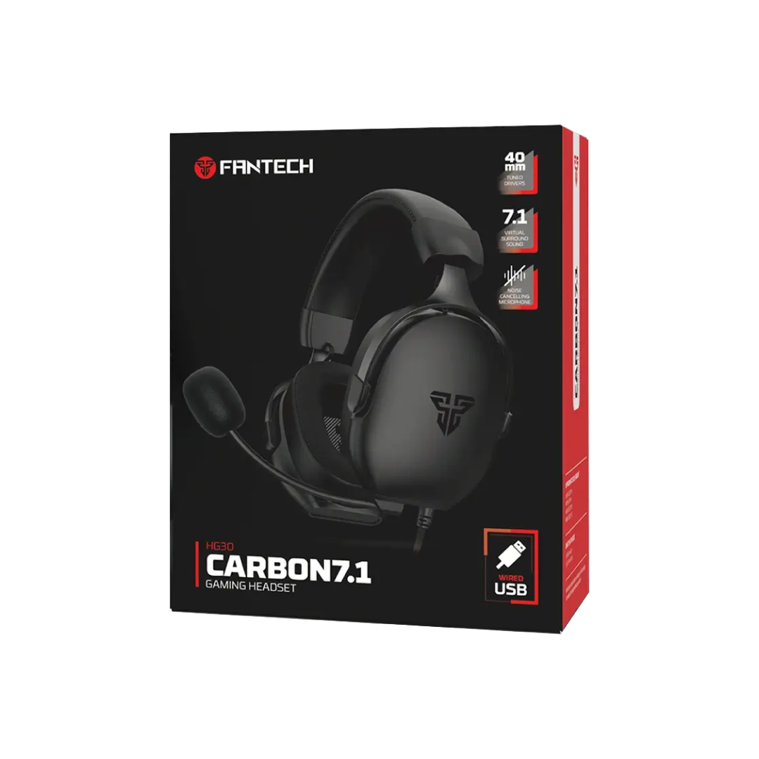 Fantech Carbon 7.1 HG30 Black Gaming Headset (HG30) 4