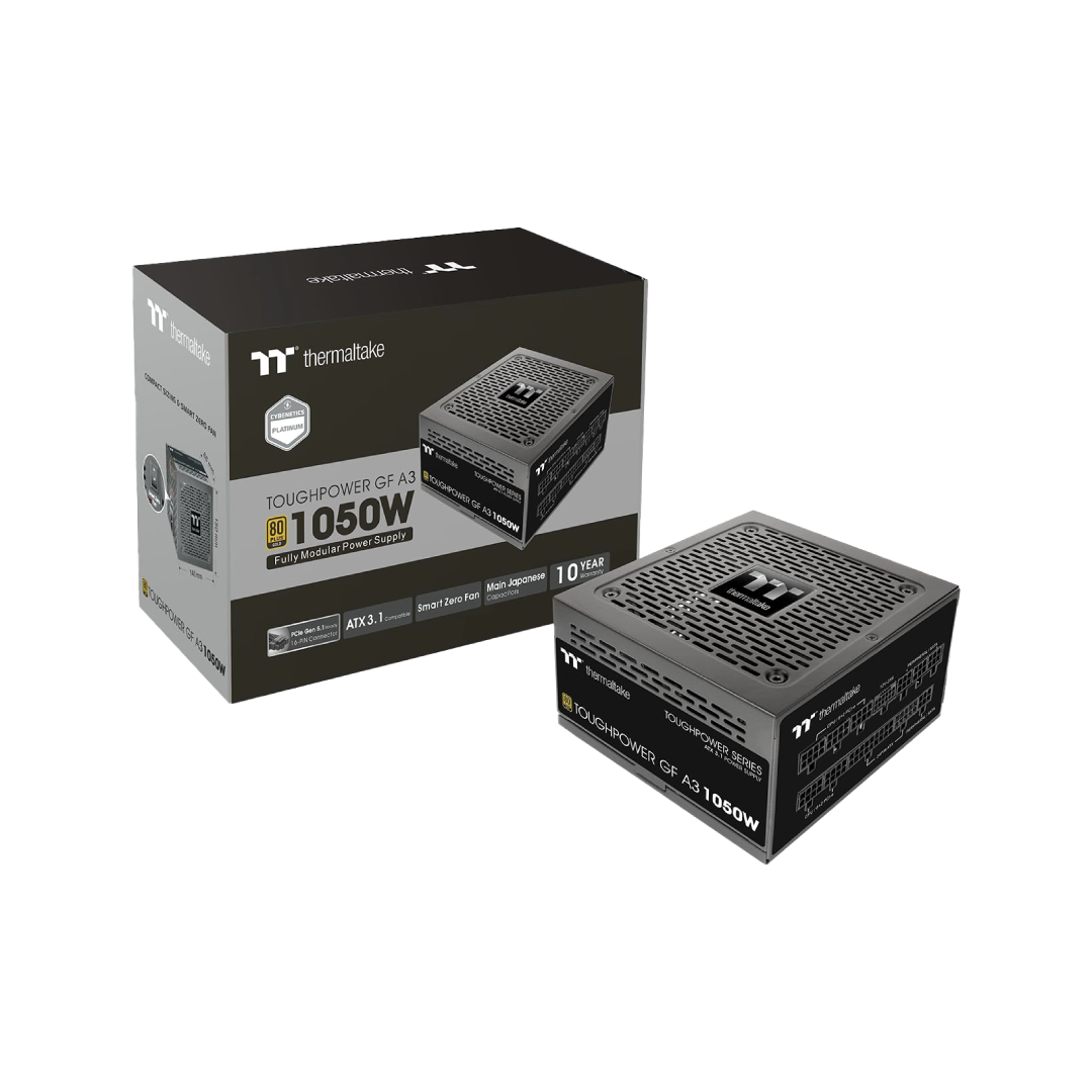 Thermaltake Toughpower GF A3 1050W Black 80+ Gold ATX 3.0 Power Supply (PS-TPD-1050FNFAGx-H) 1