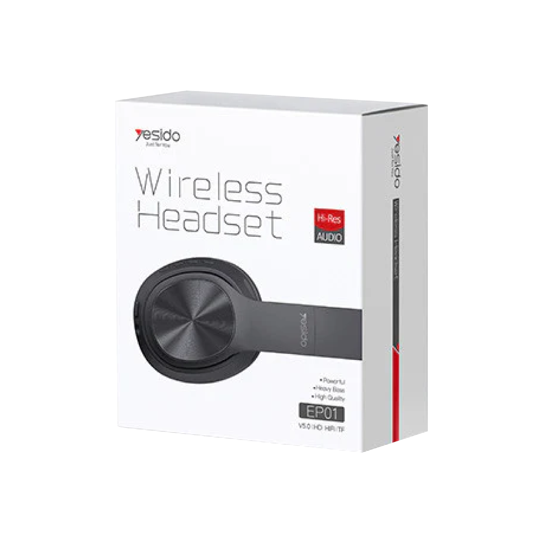 YESIDO EP01 Wireless Headset – Bluetooth 5.0, Foldable, Multi-Mode Audio 3