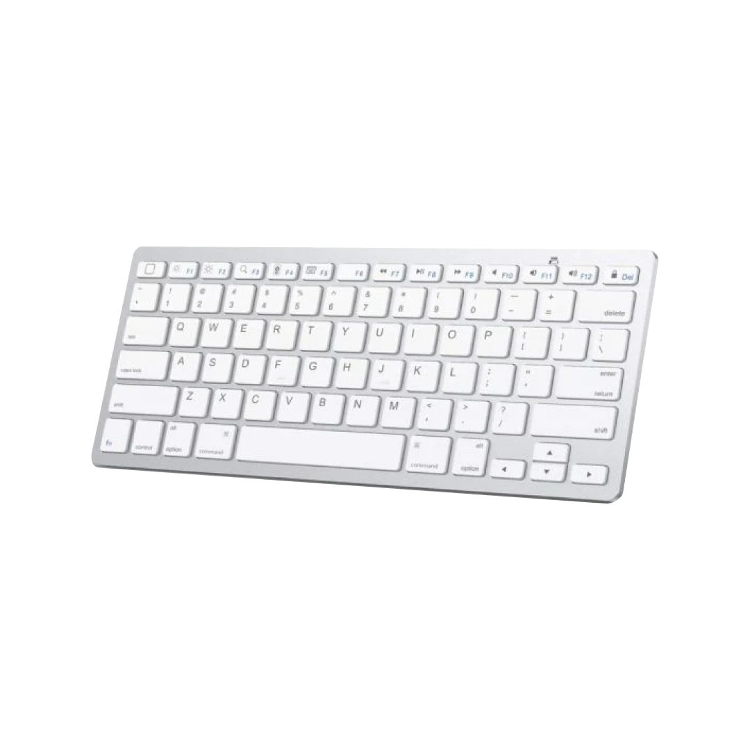 YESIDO KB11 Wireless Keyboard – Bluetooth + 2.4GHz, Compact, Rechargeable