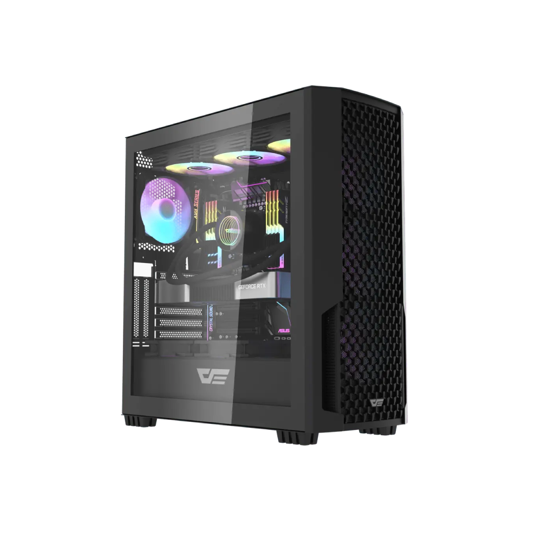 DarkFlash DF2100 Mesh Gaming PC Case 1