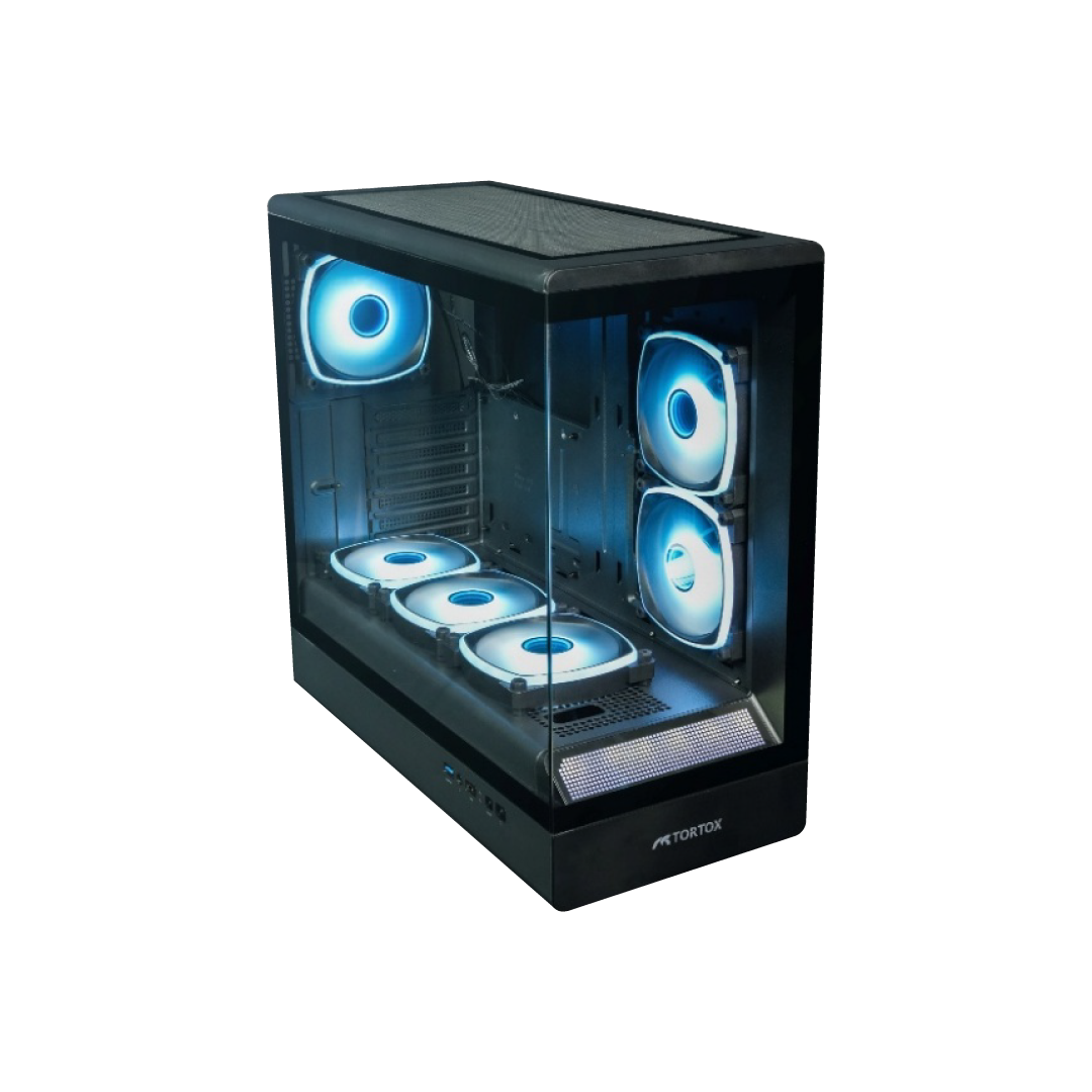 TORTOX Vetra Black Gaming Case 1