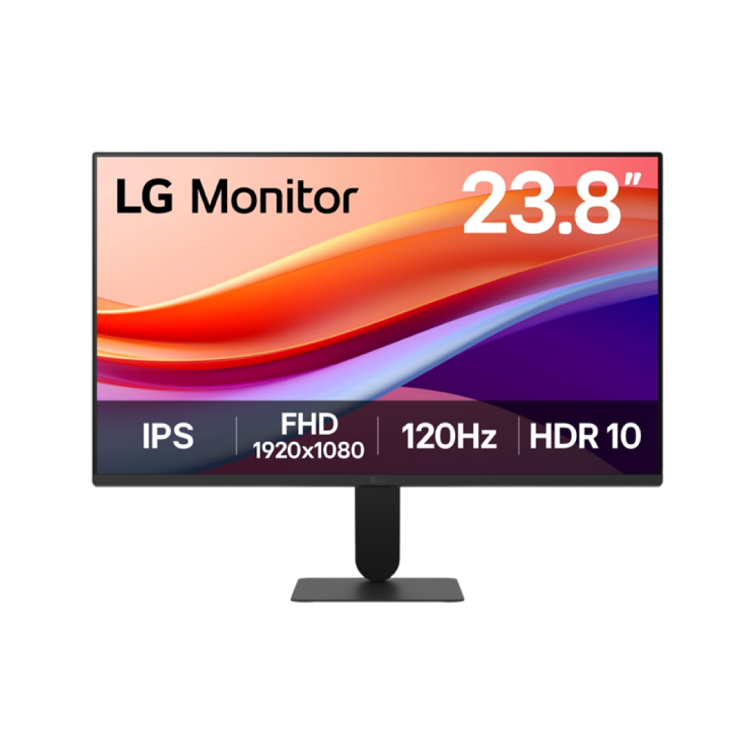 LG 24U411A-B BASIC Monitor – 23.8” FHD IPS, 120Hz 1
