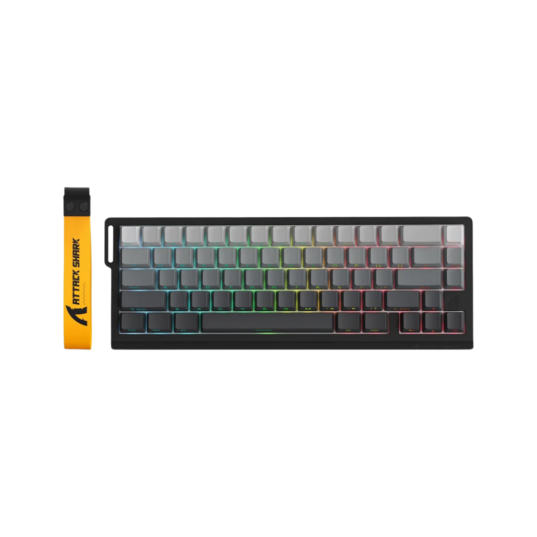 ATTACK SHARK X68 HE Moonlit Night – 66-Key Hall Effect Magnetic Gaming Keyboard
