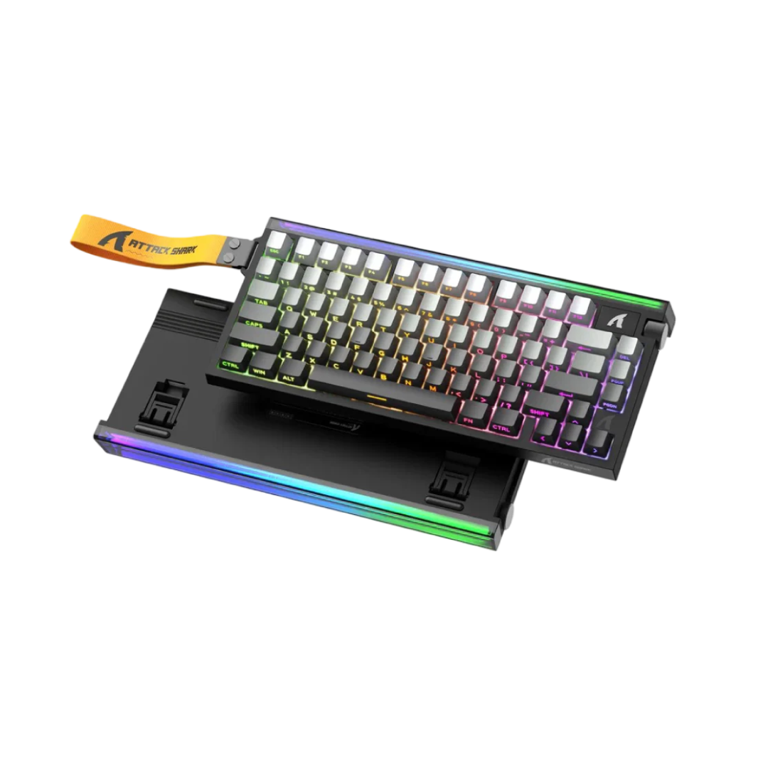 ATTACK SHARK R85 HE Moonlight Purple – 75% Hall Effect Magnetic Gaming Keyboard 1