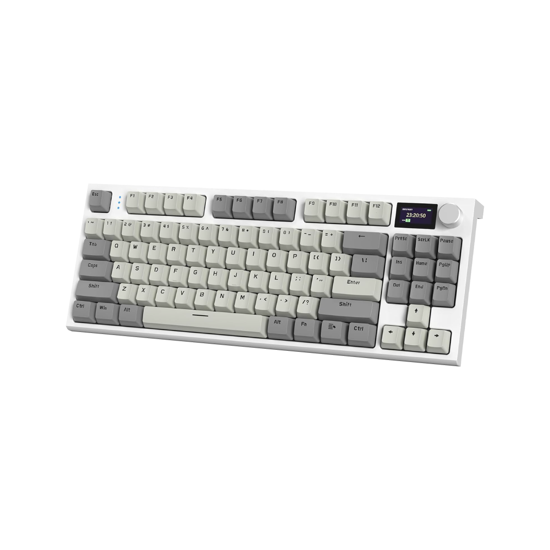 ATTACK SHARK K86 RGB Business Gray – 75% Wireless Mechanical Gaming Keyboard 1