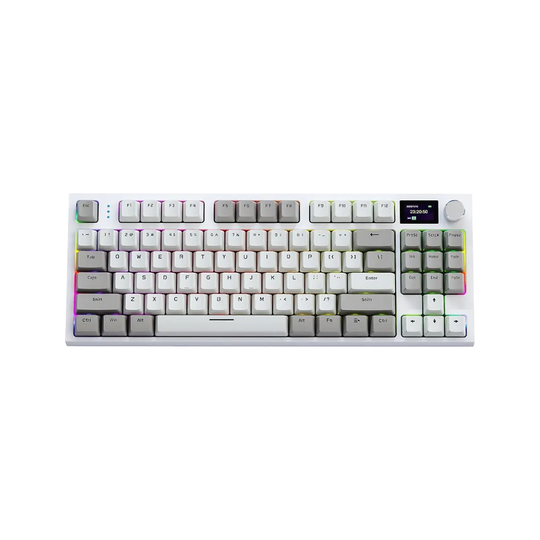 ATTACK SHARK K86 RGB Business Gray – 75% Wireless Mechanical Gaming Keyboard 2