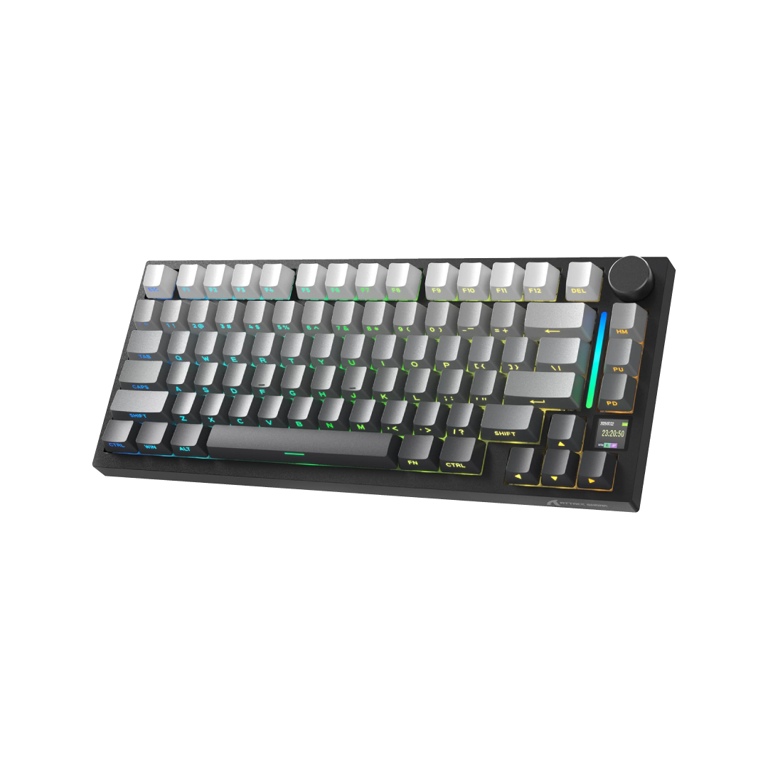 ATTACK SHARK X820 Ultra Moon Night – 75% Wireless Mechanical Gaming Keyboard 1