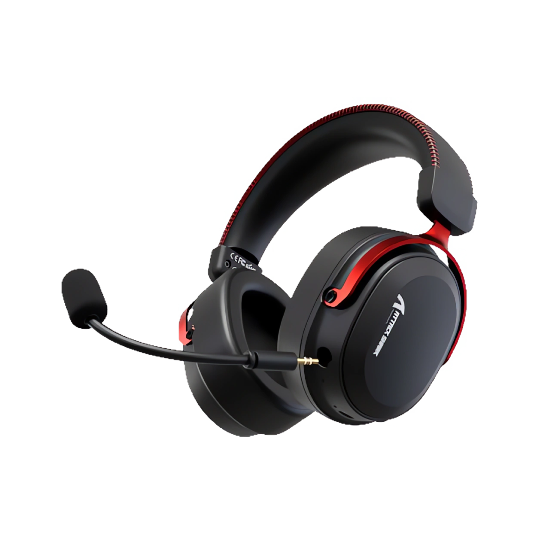 ATTACK SHARK L30 Pro Black & Red – Tri-Mode Wireless Gaming Headset 2