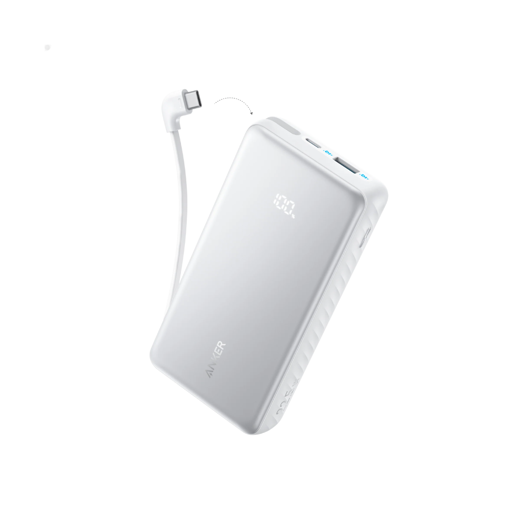 Anker Zolo Power Bank 20K 22.5W — White (A110EH21) 1