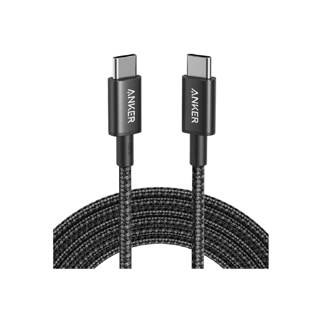 Anker USB-C to USB-C Cable 3.3ft — Black (A8752H11)