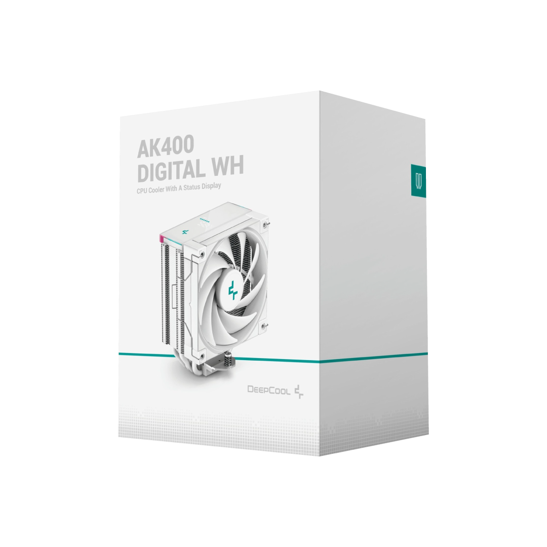 DeepCool AK400 Digital White CPU Cooler 1