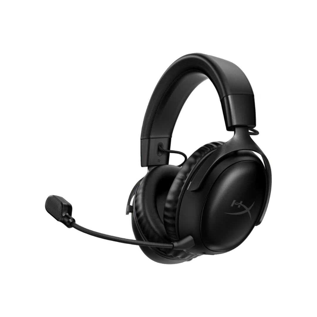 HyperX Cloud III Wireless 53mm Drivers Black (Wireless Gaming Headset)