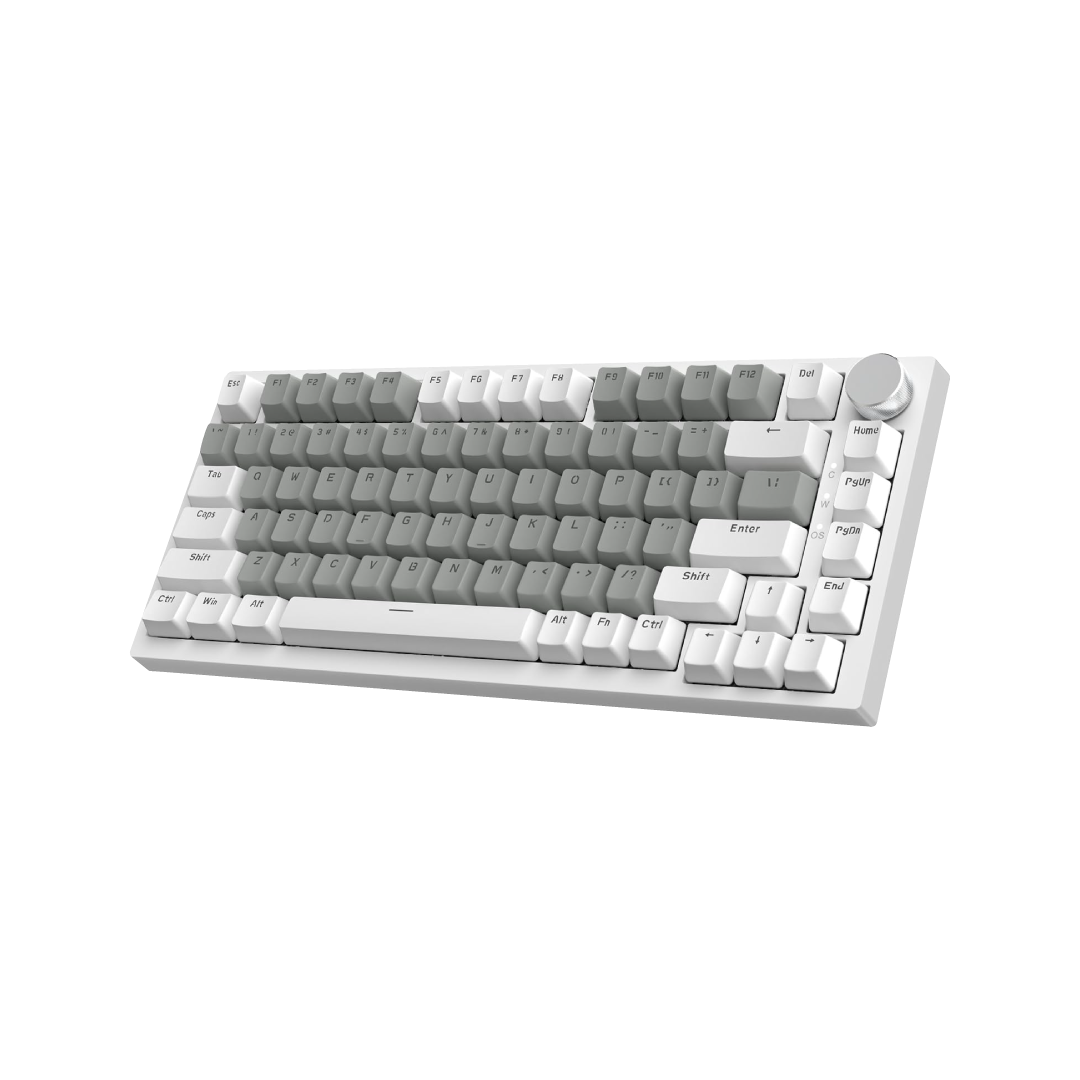 Ajazz AK820 Tactile Holy Panda White Grey (with White Backlighting)